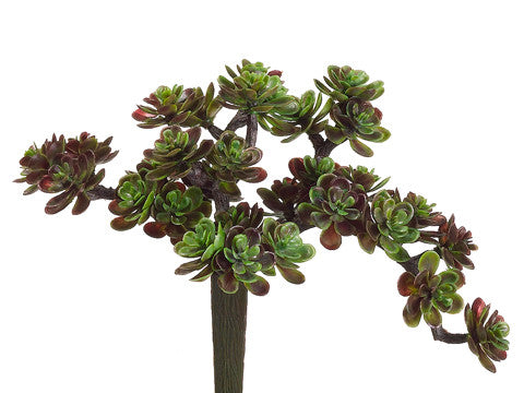 Artificial Sedum Pick (4 Succulents Total) #CM4504-GR/BU